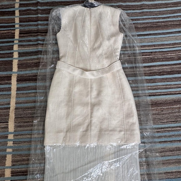 Hugo boss linen cocktail dress